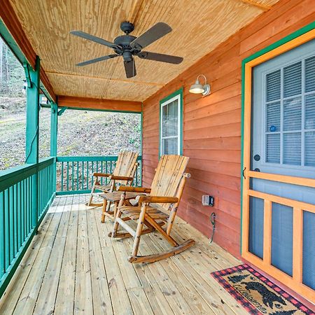Smoky Mountain Cabin With Camping Area And Fire Pit! Whittier Exteriör bild