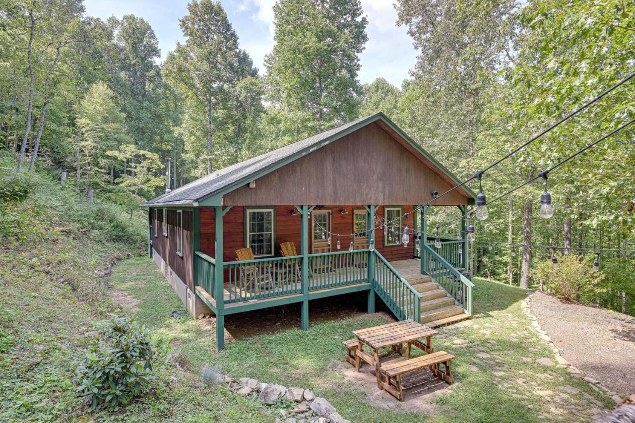 Smoky Mountain Cabin With Camping Area And Fire Pit! Whittier Exteriör bild