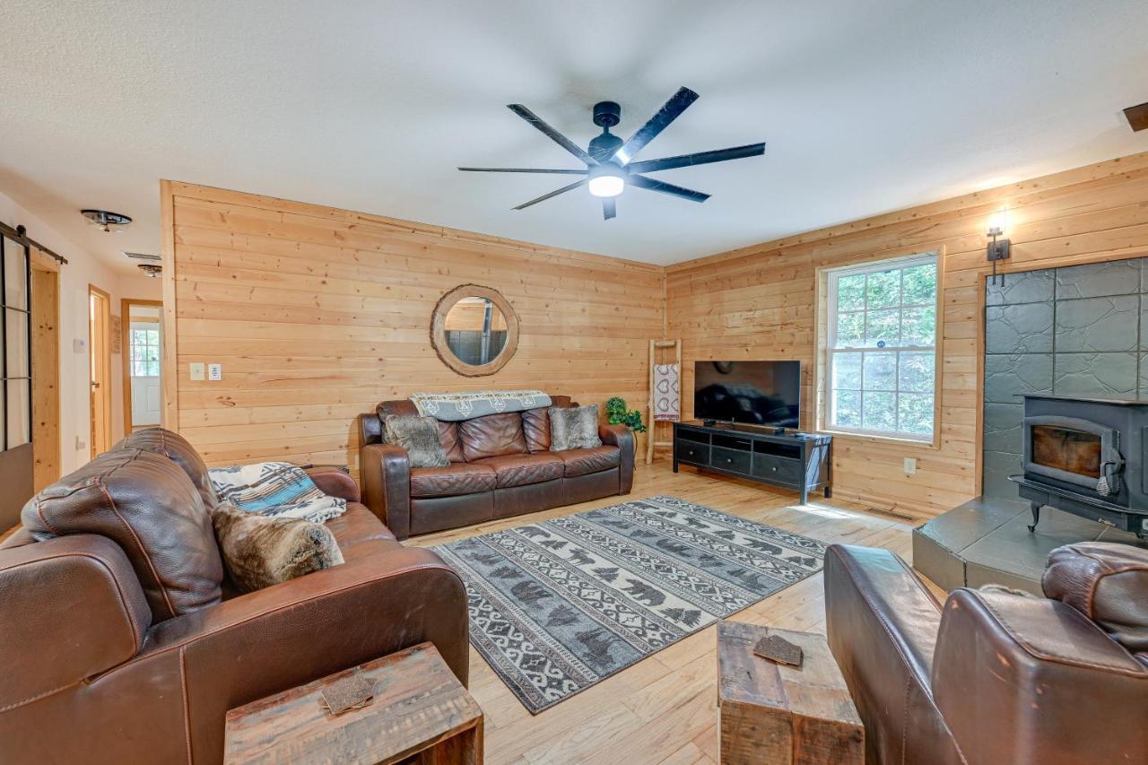 Smoky Mountain Cabin With Camping Area And Fire Pit! Whittier Exteriör bild