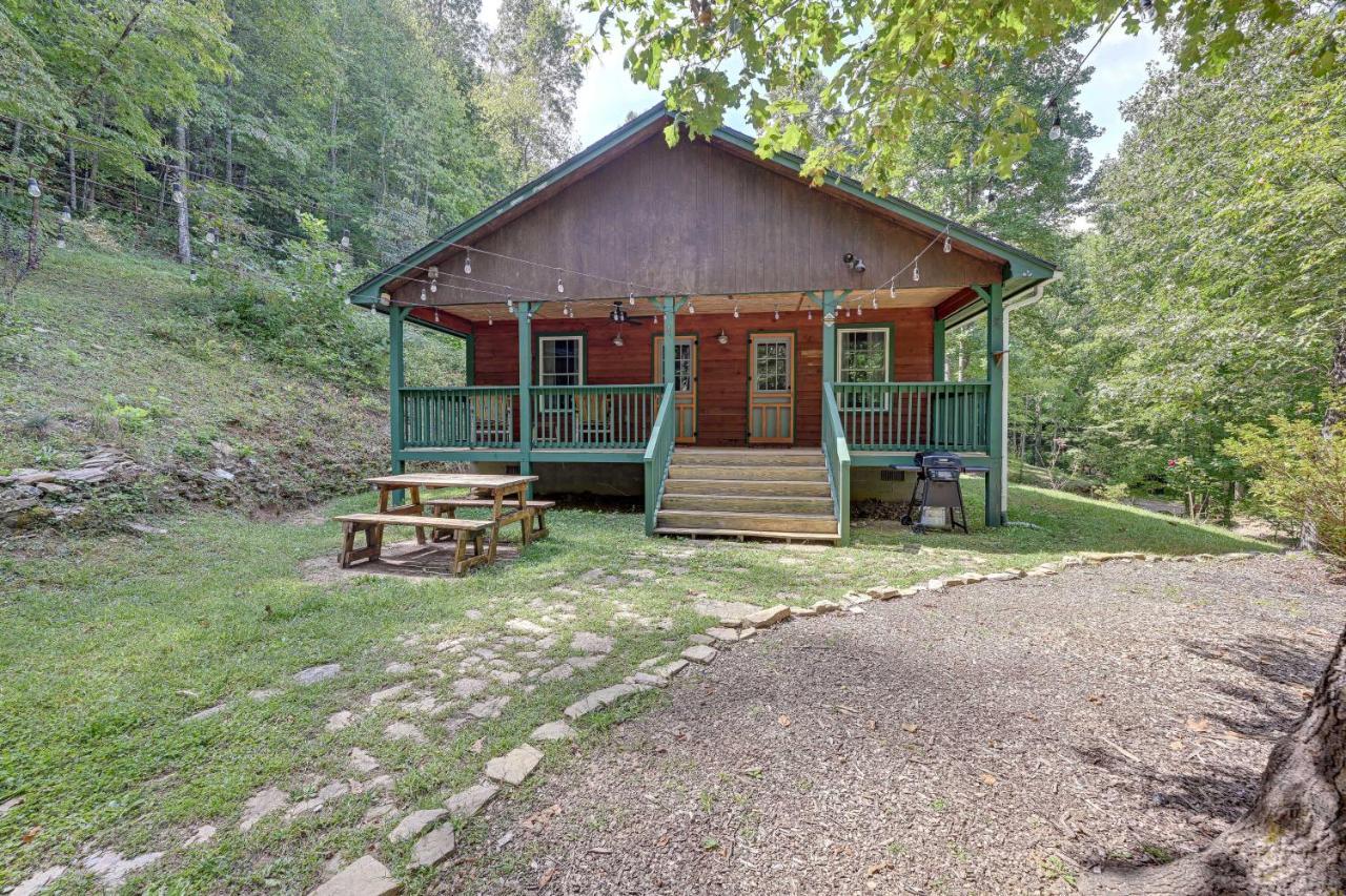 Smoky Mountain Cabin With Camping Area And Fire Pit! Whittier Exteriör bild