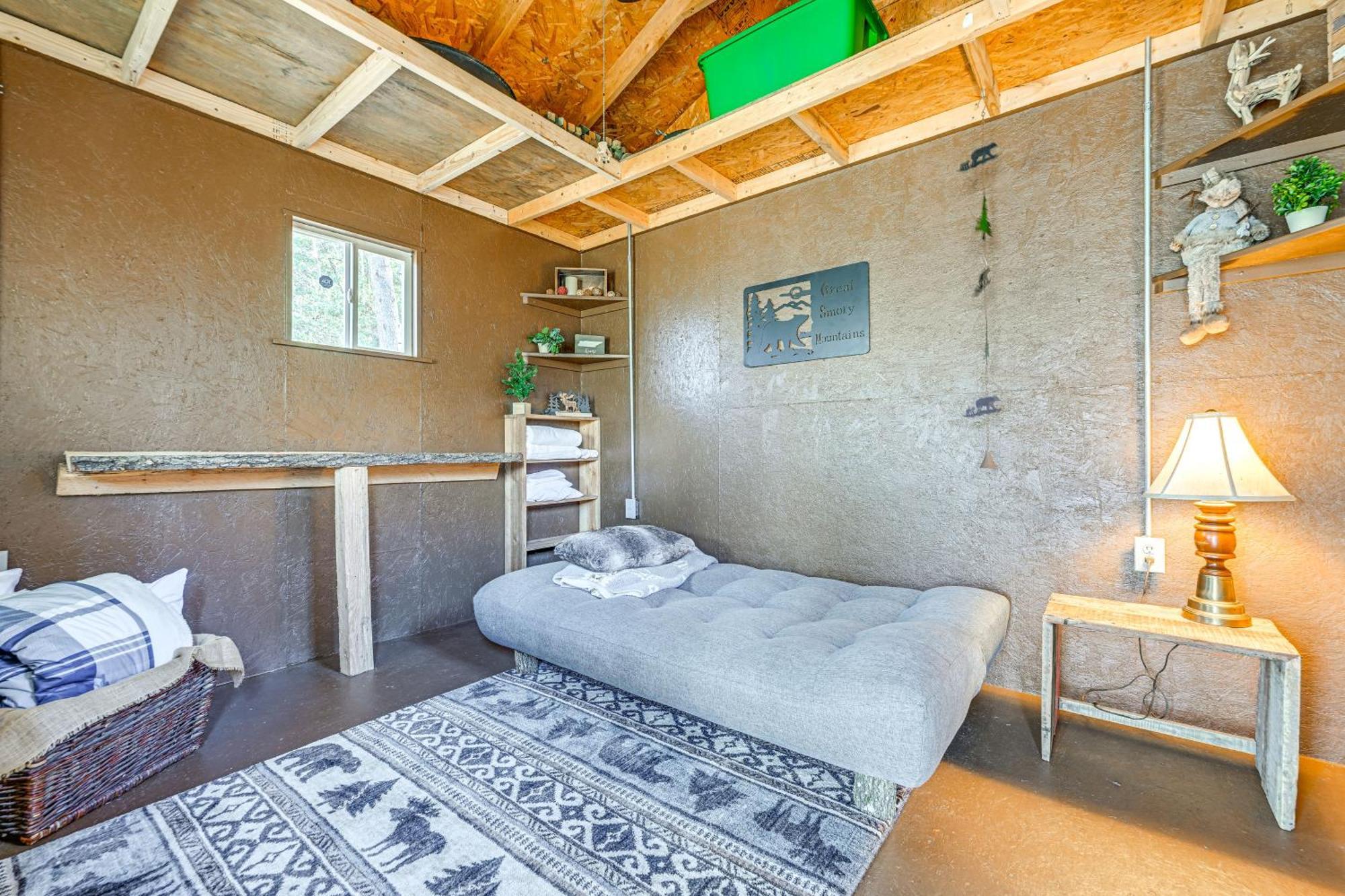 Smoky Mountain Cabin With Camping Area And Fire Pit! Whittier Exteriör bild