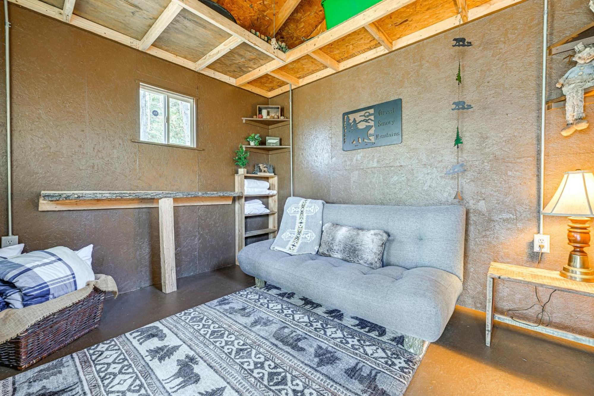 Smoky Mountain Cabin With Camping Area And Fire Pit! Whittier Exteriör bild
