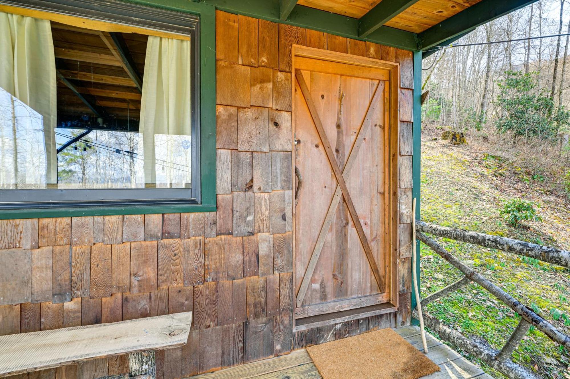 Smoky Mountain Cabin With Camping Area And Fire Pit! Whittier Exteriör bild